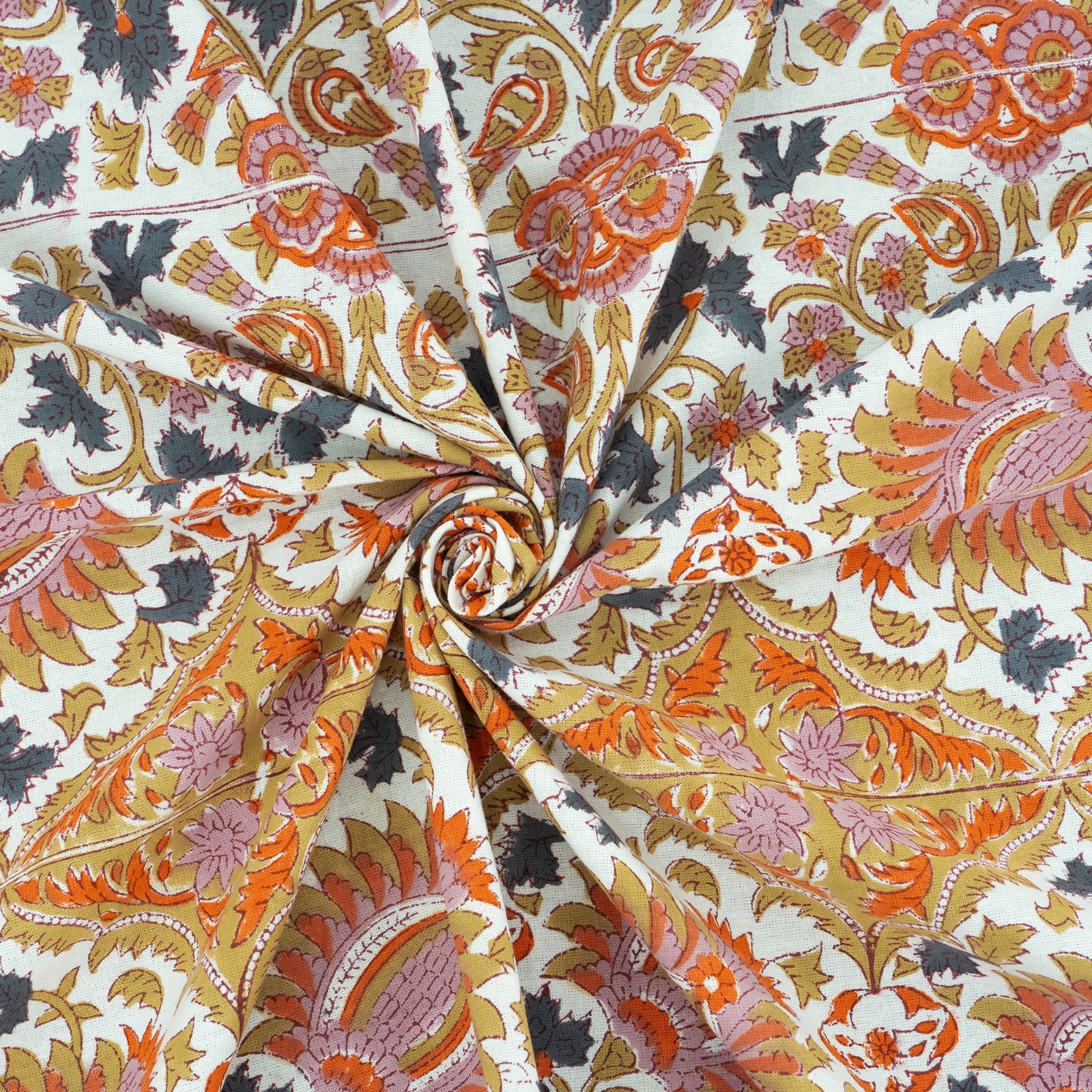 Hand Block Printed Tablecloth Wedding Table Cover Gift for Her, New Year Gifts gallery