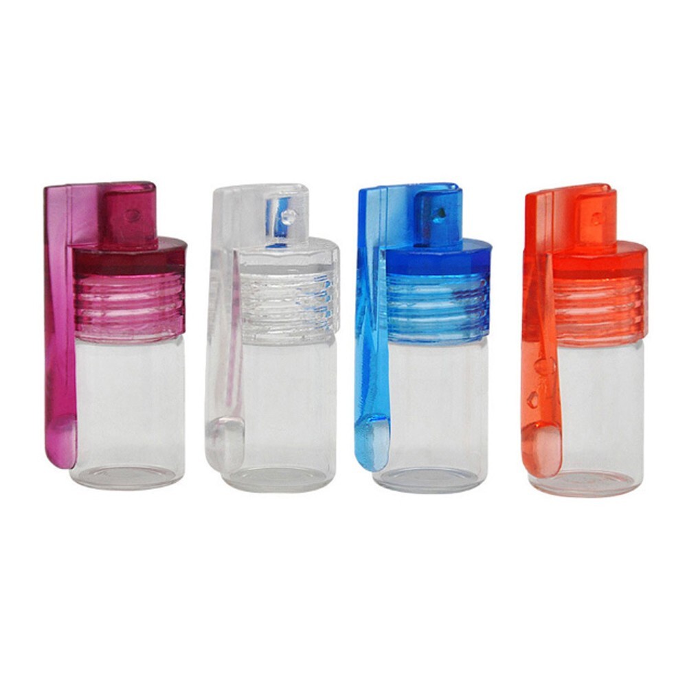 6Pcs Glass Sealed Storage Box With Spoon 180 Degree Flip Party Dispenser Bottles gallery