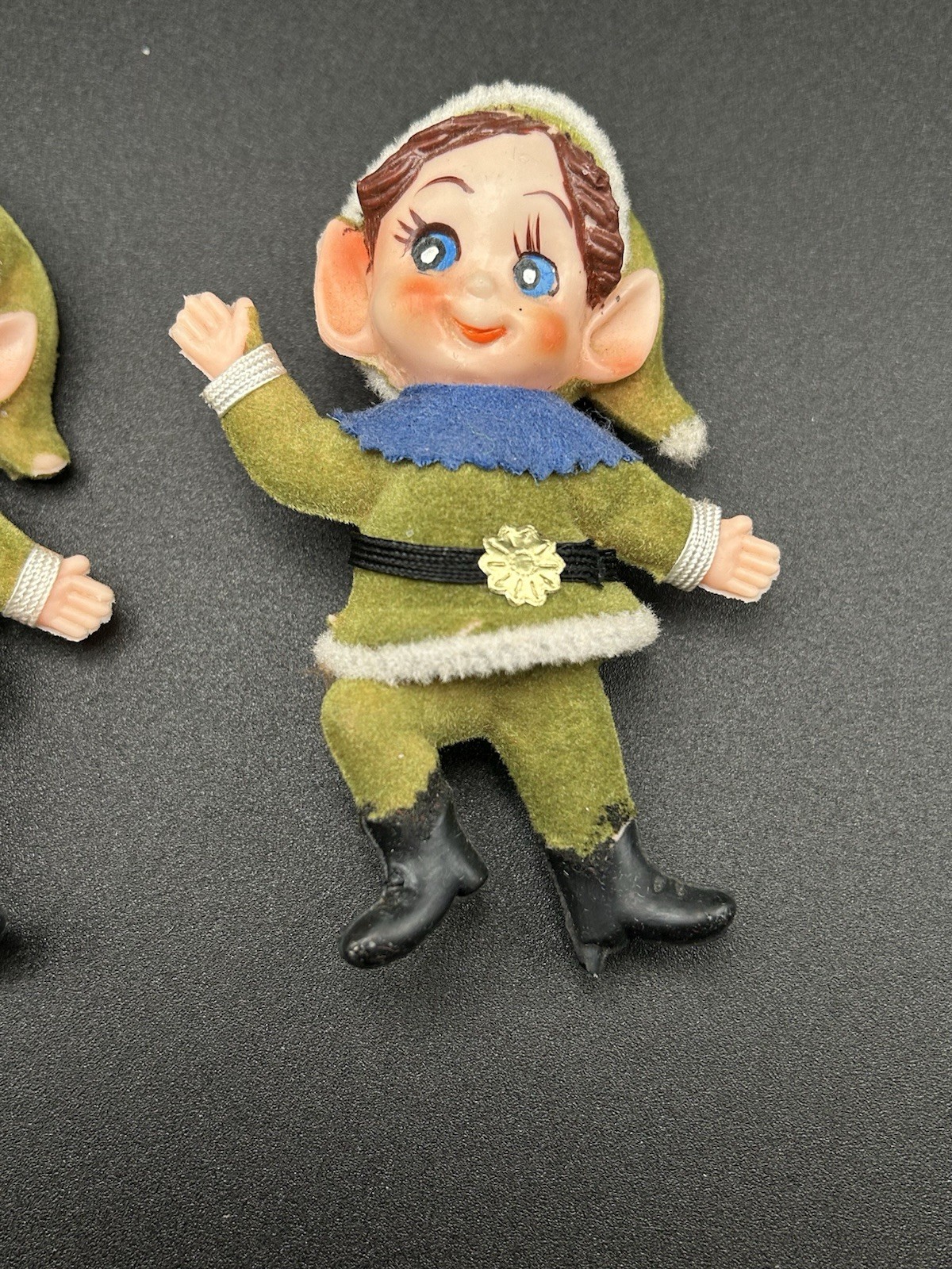 Vintage Dancing Elf (Approximately 4") Christmas Ornament 1960's Japan gallery