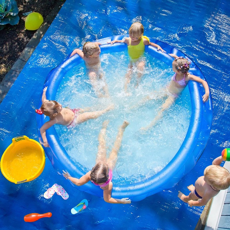 Rectangular Frame Pool Ground Cloth – Waterproof Liner Pad for Above Ground gallery