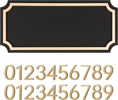 House Address Plaques for Outside – Personalized Address Signs for Mailbox, A…