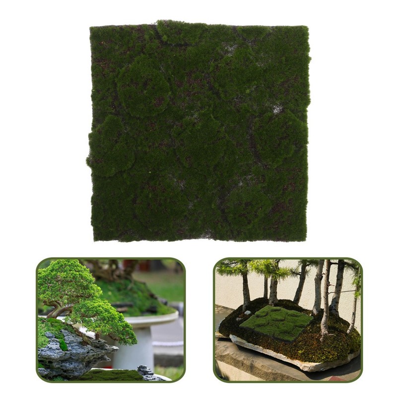 Artificial Moss Mat with Realistic Green Grass Effect for Home and Office Decor gallery