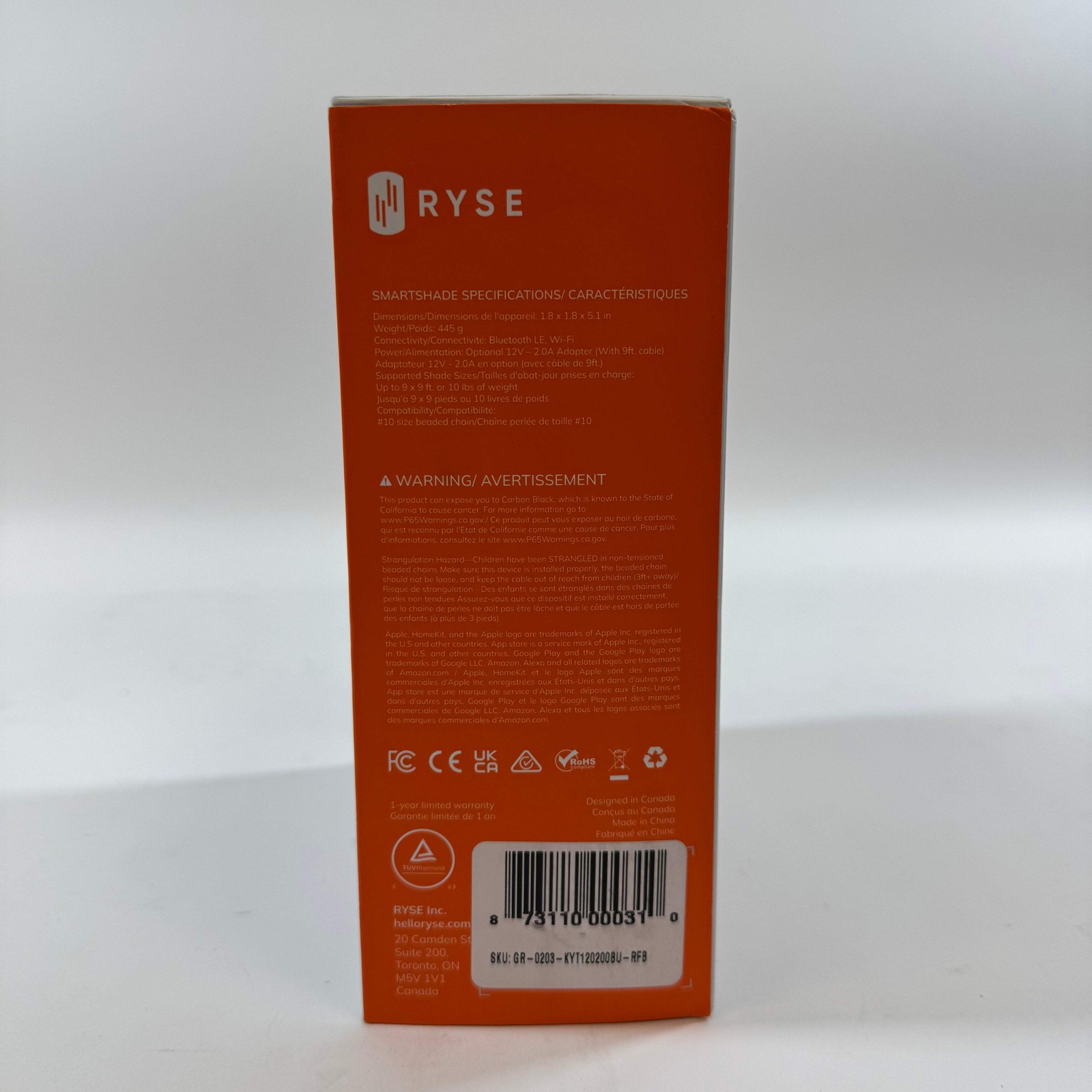 New Ryse SmartShade Motorized Window Shade System gallery