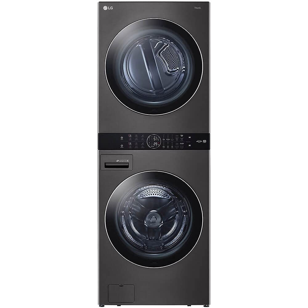 LG WashTower Stacked Smart Laundry Center 4.5 Cu.Ft. Front Load Washer & 7.4 gallery