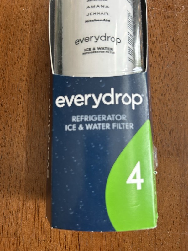Everydrop Refrigerator Ice Water Filter #4 EDR4RXD1 6 Months Filter Life Sealed gallery