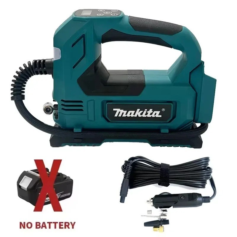 Makita Portable Cordless Pump Handheld Air Compressor Tire Inflator 18V Battery gallery