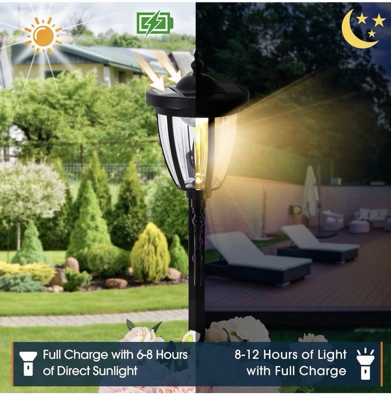 Sun-Ray Kambria Multi Function 2-Piece Set of Solar Lights Solar Power gallery