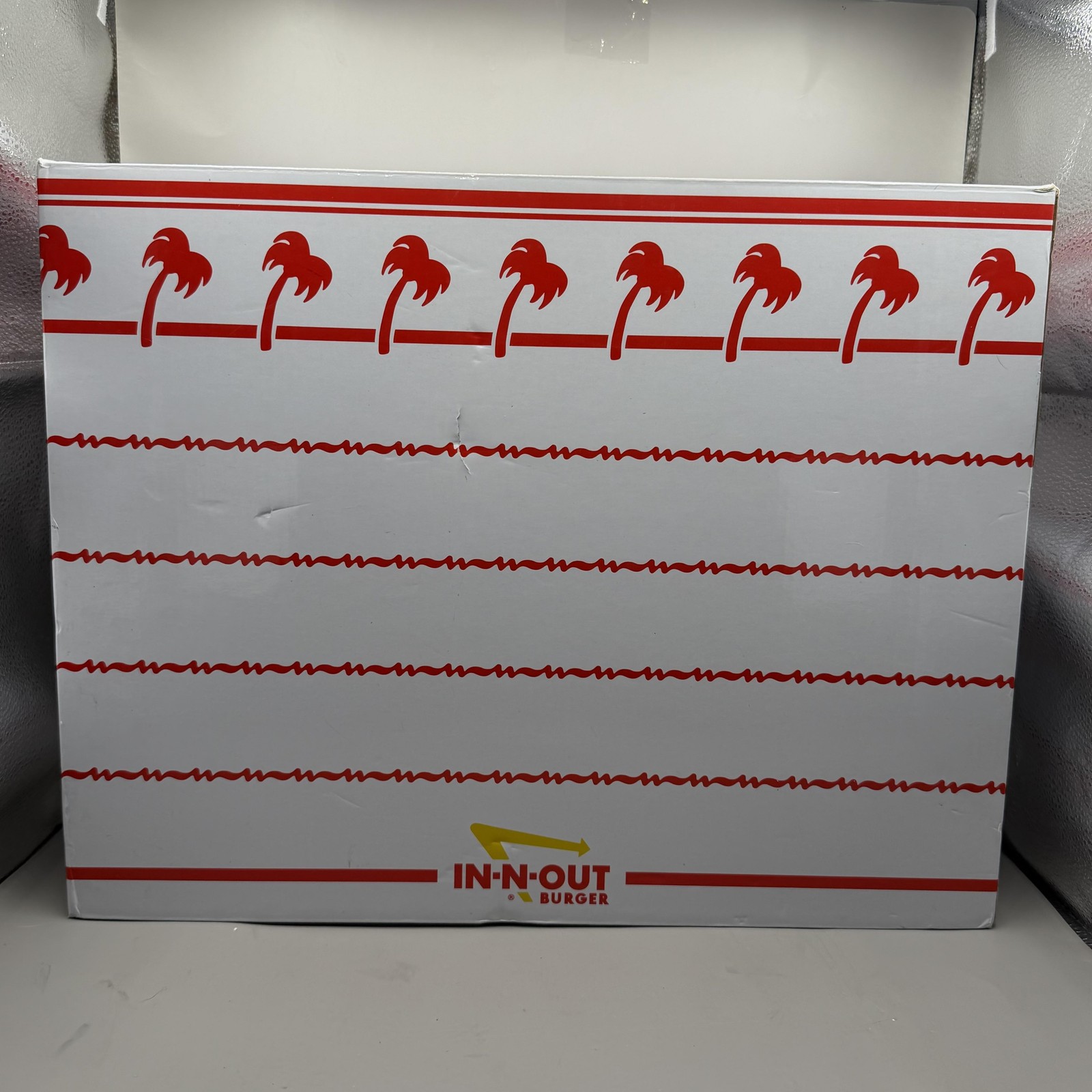 In-N-Out Burger Ceramic Canister Set Coffee Tea Sugar 3pc White Marker Kitchen gallery