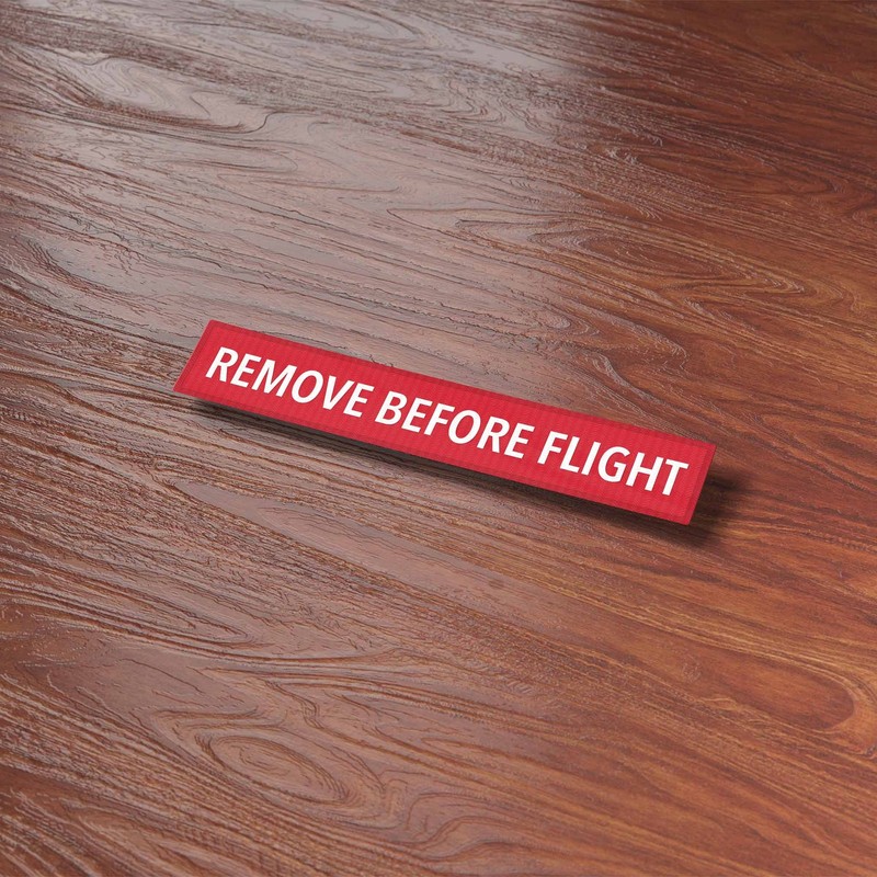 Remove Before Flight Sticker - Classic Aircraft Tag Decal gallery
