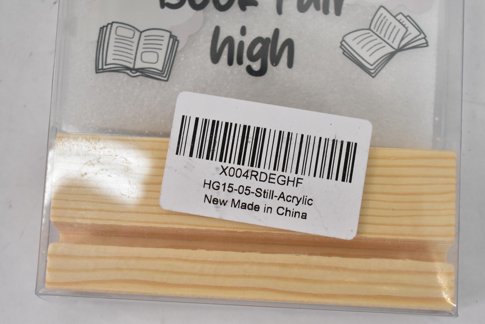 Still Chasing That Scholastic Book Fair High Acrylic Sign Desk Decor Rainbow gallery