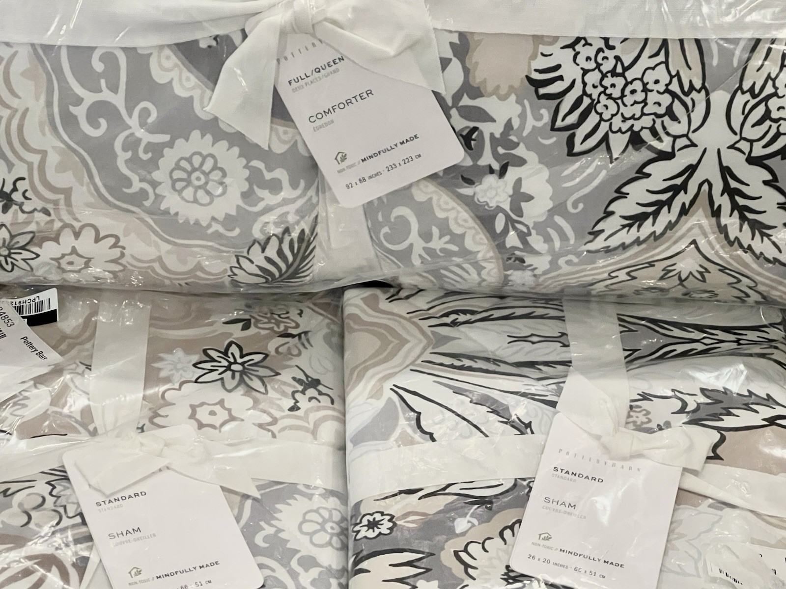 NEW Celeste Full/Queen Percale Comforter & Standard Shams, Multi gallery
