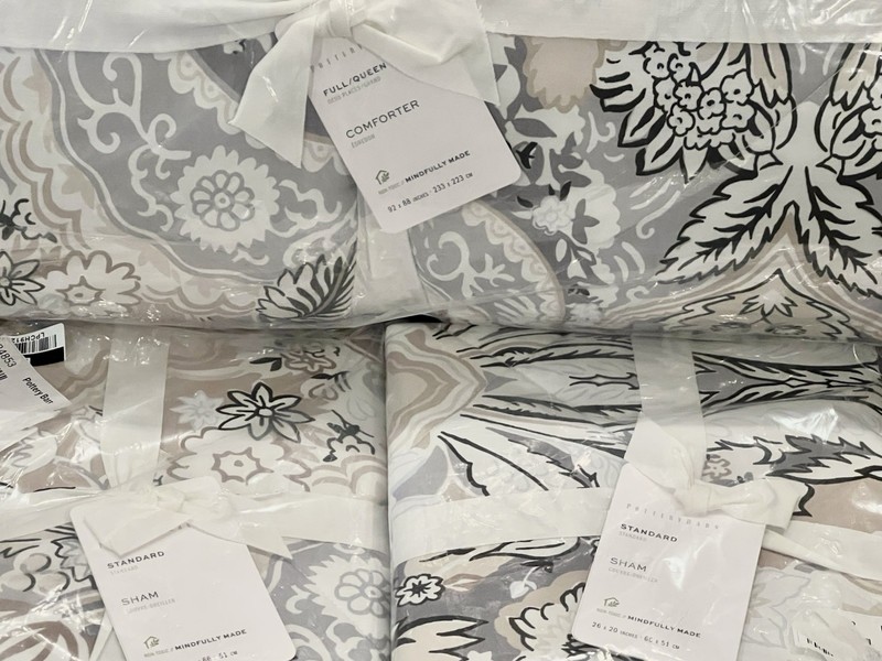 NEW Celeste Full/Queen Percale Comforter & Standard Shams, Multi gallery
