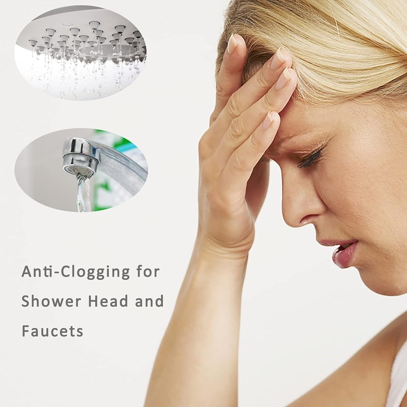 20 Pack Shower Head Cleaning Brush Set - Anti-Clogging Small Pore Gap Brushes gallery