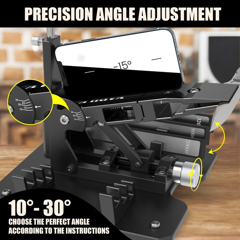Upgraded XARILK Professional Knife Sharpening System GEN2,Knife Sharpener Tool gallery