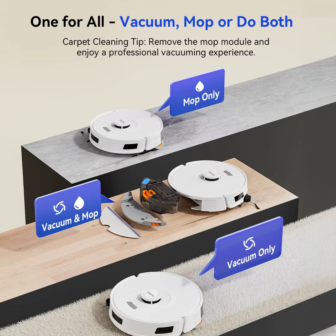 Redkey R11 Robot Vacuum Cleaner 3 in 1 LiDAR Navigation 10000Pa Suction Alexa gallery