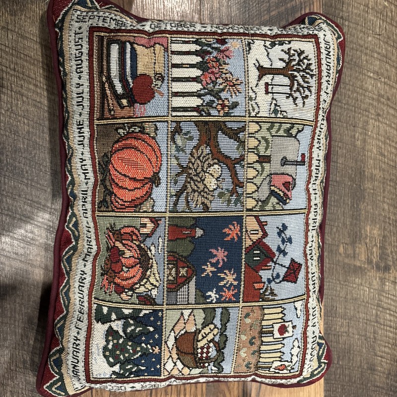 16 X 11 Rectangular Throw Pillow With 12 Months Of The Year Super Clean gallery