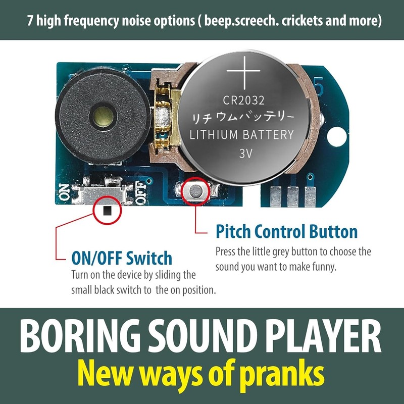 Versatile Beeping Prank Maker – 3 Noise Options for April Fools' Day gallery
