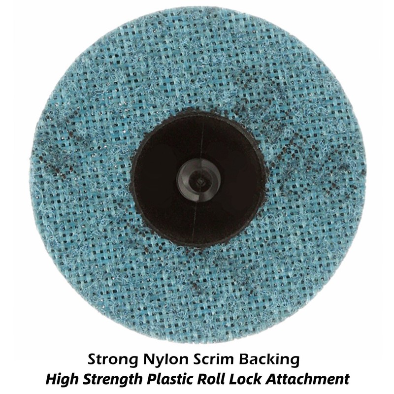 25PCS 3 Inch Roll Lock Quick Change Sanding Disc Surface Polishing Grinding Pads gallery