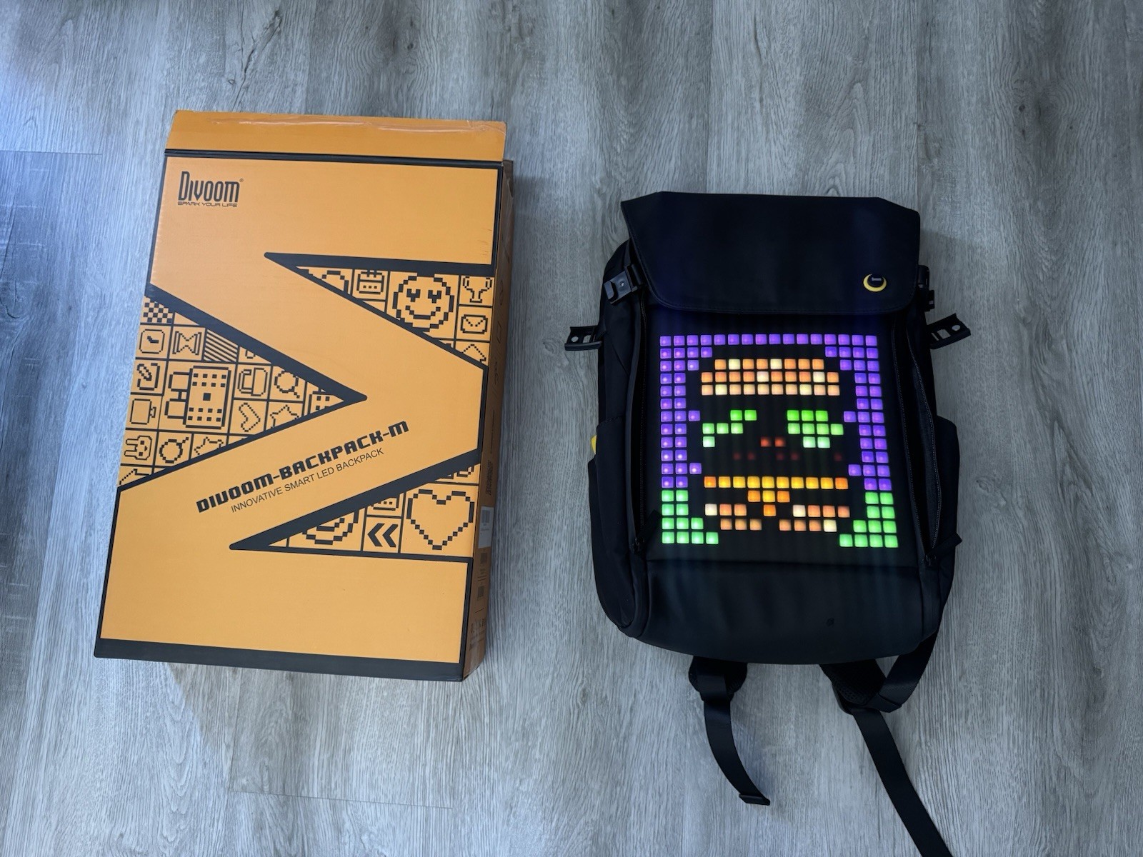 Innovative Smart LED Backpack with Bluetooth App Control 2