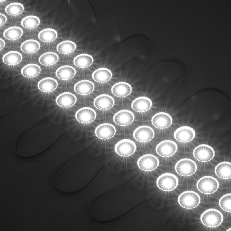 200PCS LED Module 12V DC 6500K White 1W Waterproof Decorative for Letter Signs gallery