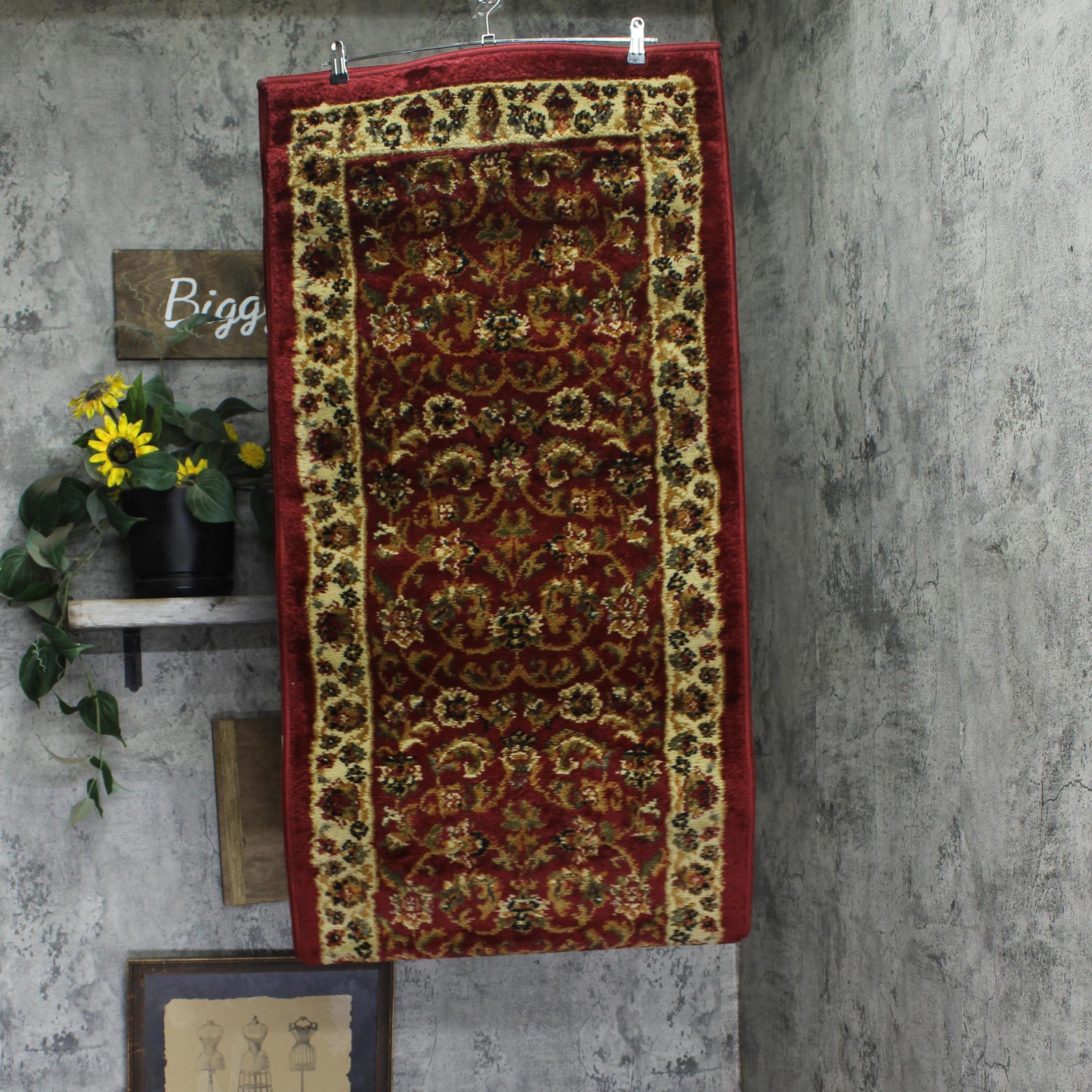 Home Dynamix Traditional Runner Area Rug Red / Ivory 1 ft. 9 in. x 7 ft. 2 in. gallery