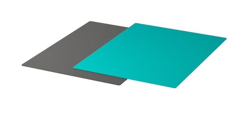 2PC Rectangular Plastic Flexible Kitchen Cutting Board Chopping Mat 12 x 15 gallery