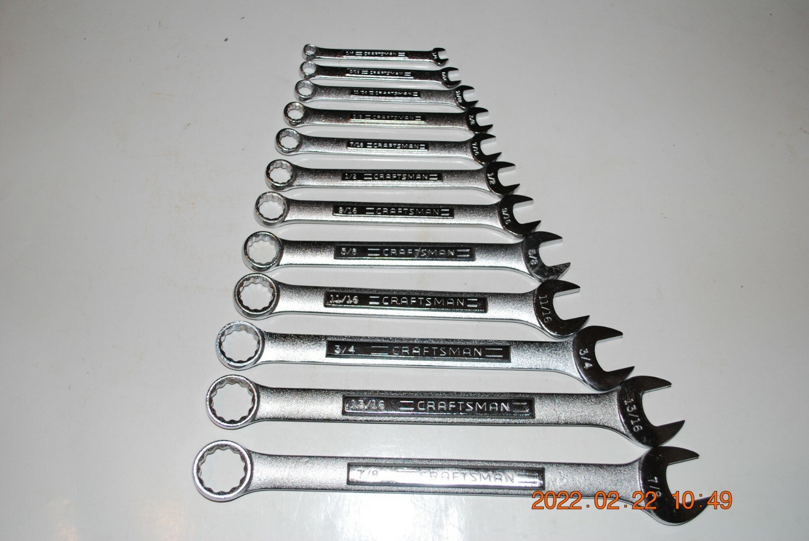 CRAFTSMAN 12-PC SAE/STANDARD COMBINATION WRENCH SET gallery