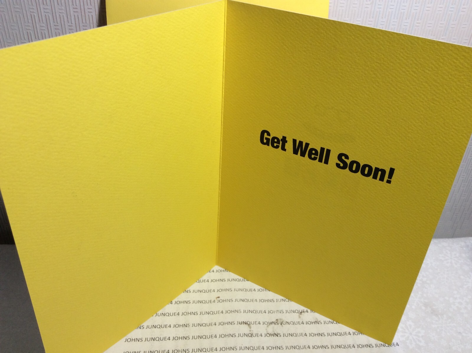 RSVP GET WELL GREETING CARD New with Envelope "This is your final warning...." gallery
