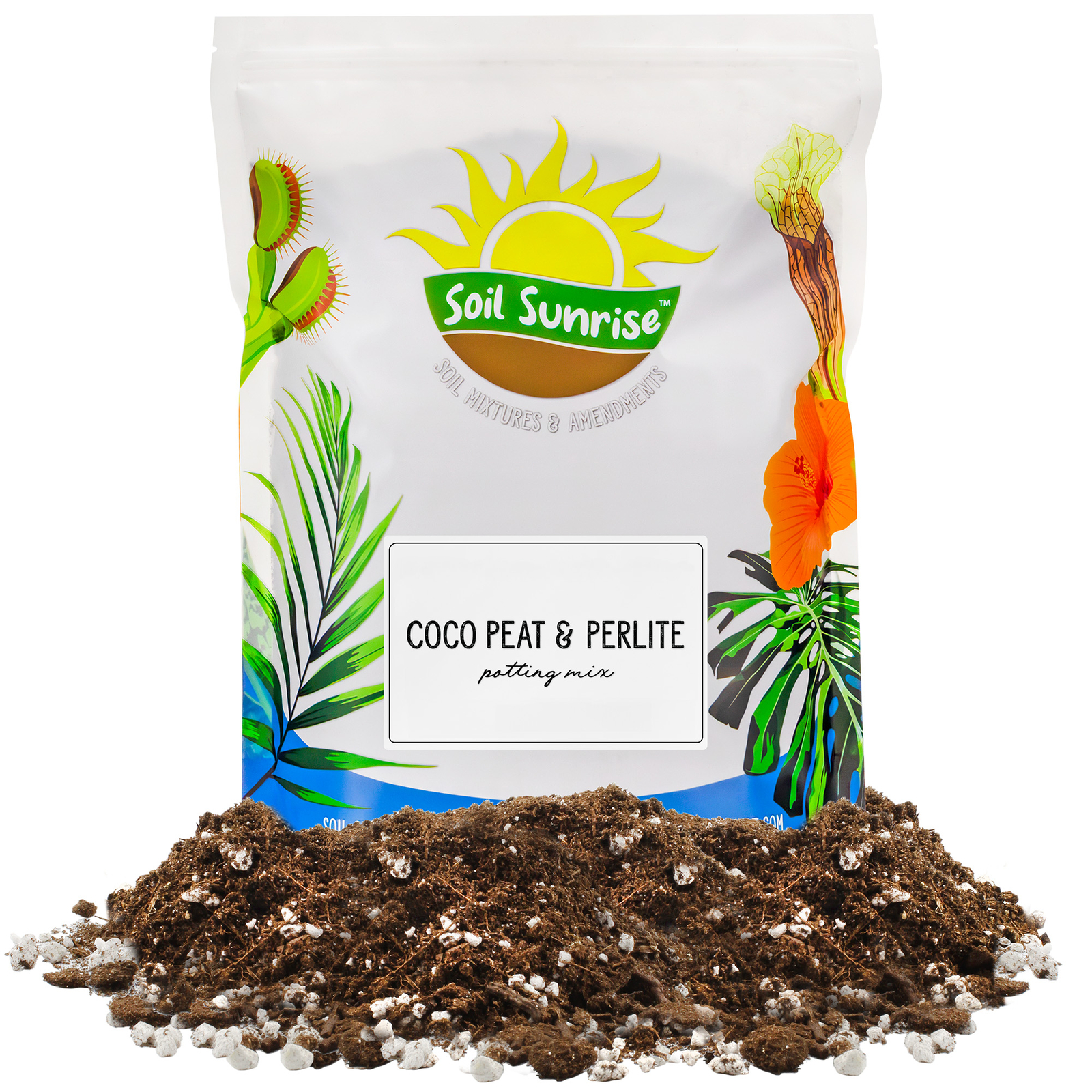 Coco Peat Perlite Potting Mix, Loose Coconut Coir and Perlite for Garden gallery