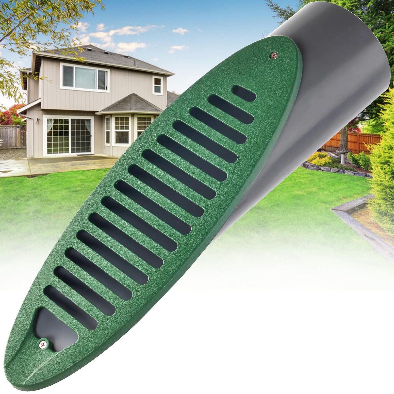 Yard Drain Emitter, Angled Slope Drainage Pipe, Angled Drain Emitter for Sump... gallery