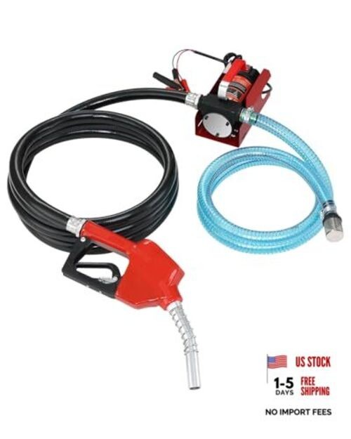 Diesel Fuel Transfer Pump Kit - 12V 10 GPM DC - Automatic Shut-Off - 12V 10GPM gallery