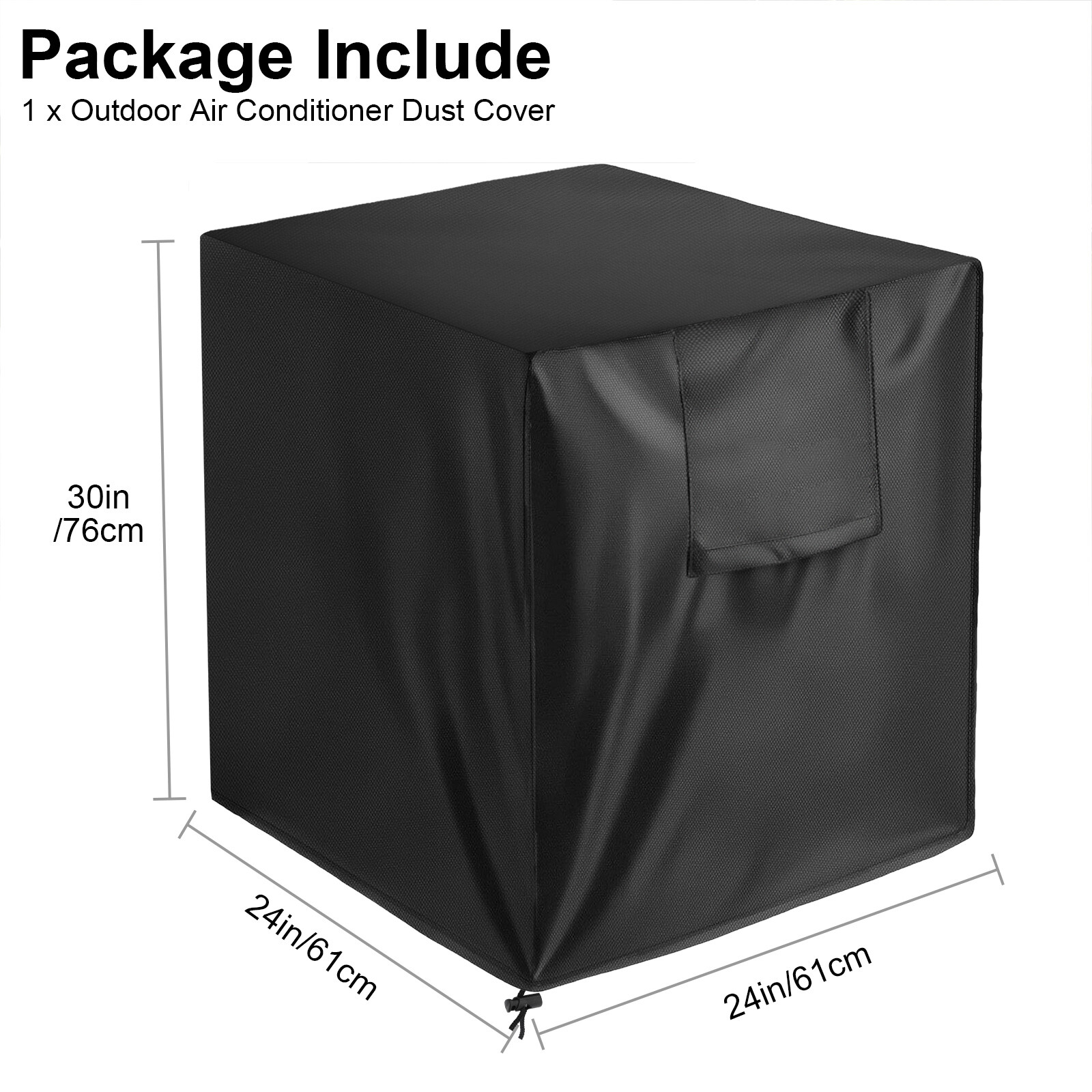 Heavy Duty Air Conditioner Cover, Outdoor Waterproof Central AC Unit Protector gallery