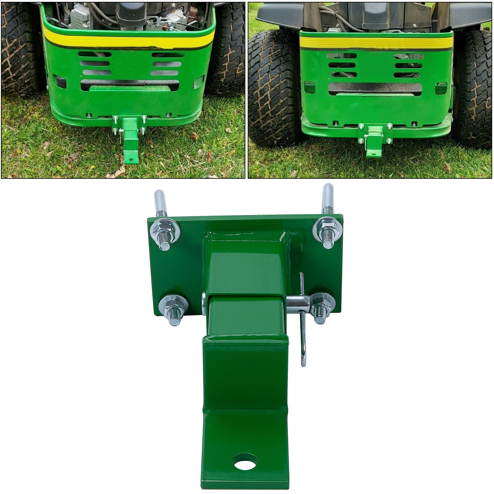 Zero Turn Lawn Trailer Mower Tractor Hitch Receiver For John Deere Gas Z Trak gallery