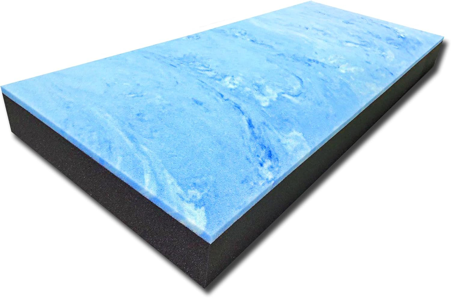 6'' Gel Memory Foam Bunk Mattress - RV Replacement, 34'' x 72'', No Cover Includ gallery