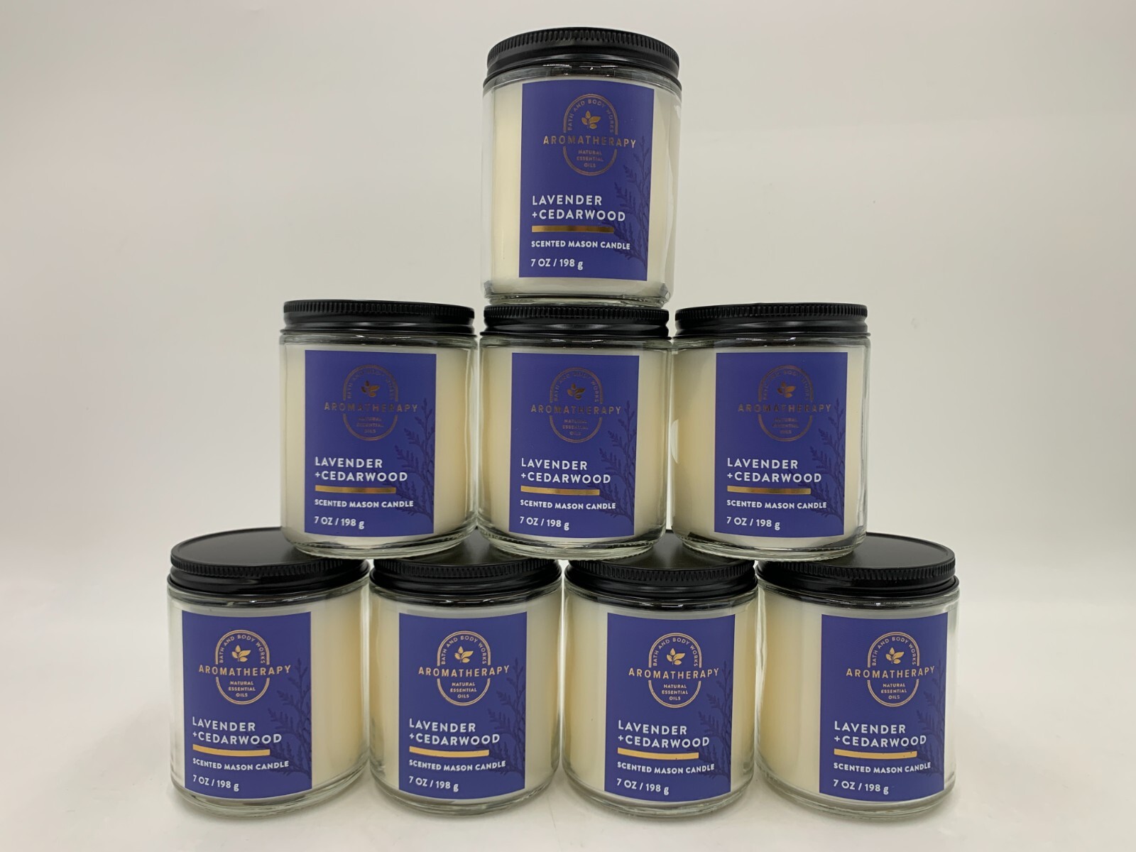 Bath & Body Works Lavender Cedarwood Single Wick Scented Candle S/8 #A180 gallery