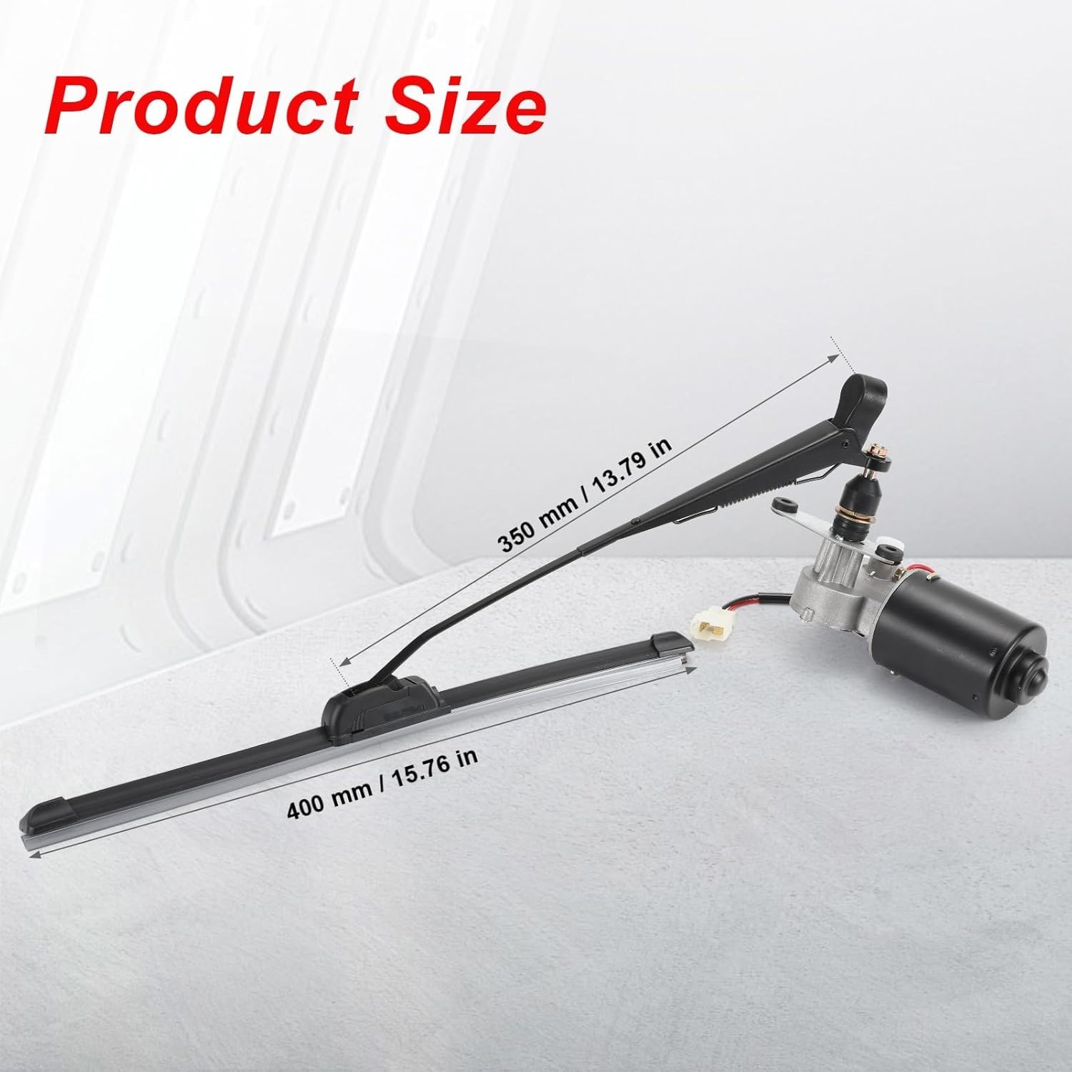 Electric UTV Windshield Wiper Kit, Universal 12V UTV Electric Windshield gallery