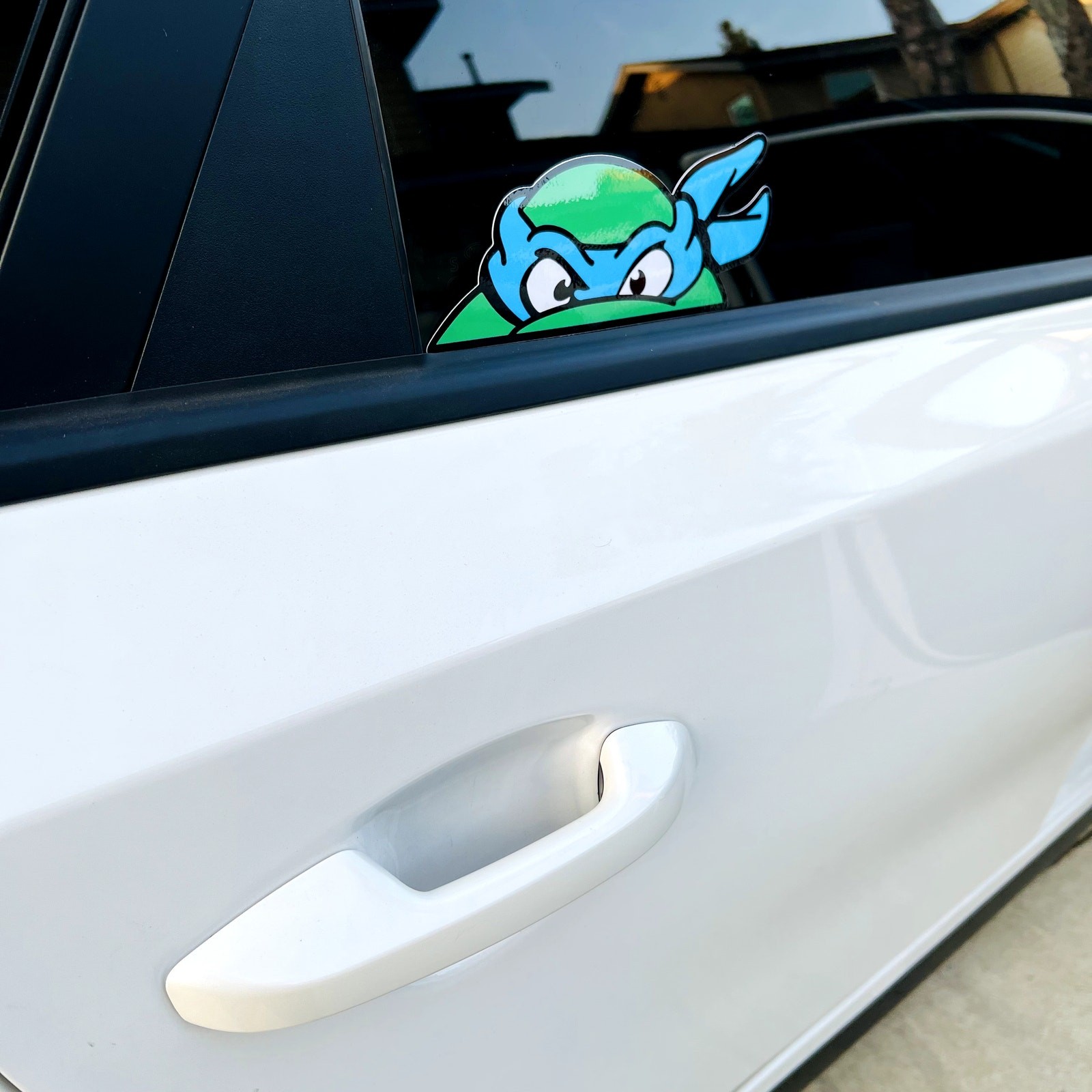 Ninja Turtles | TMNT | Car Peeker Decal | Pick One | 7" gallery