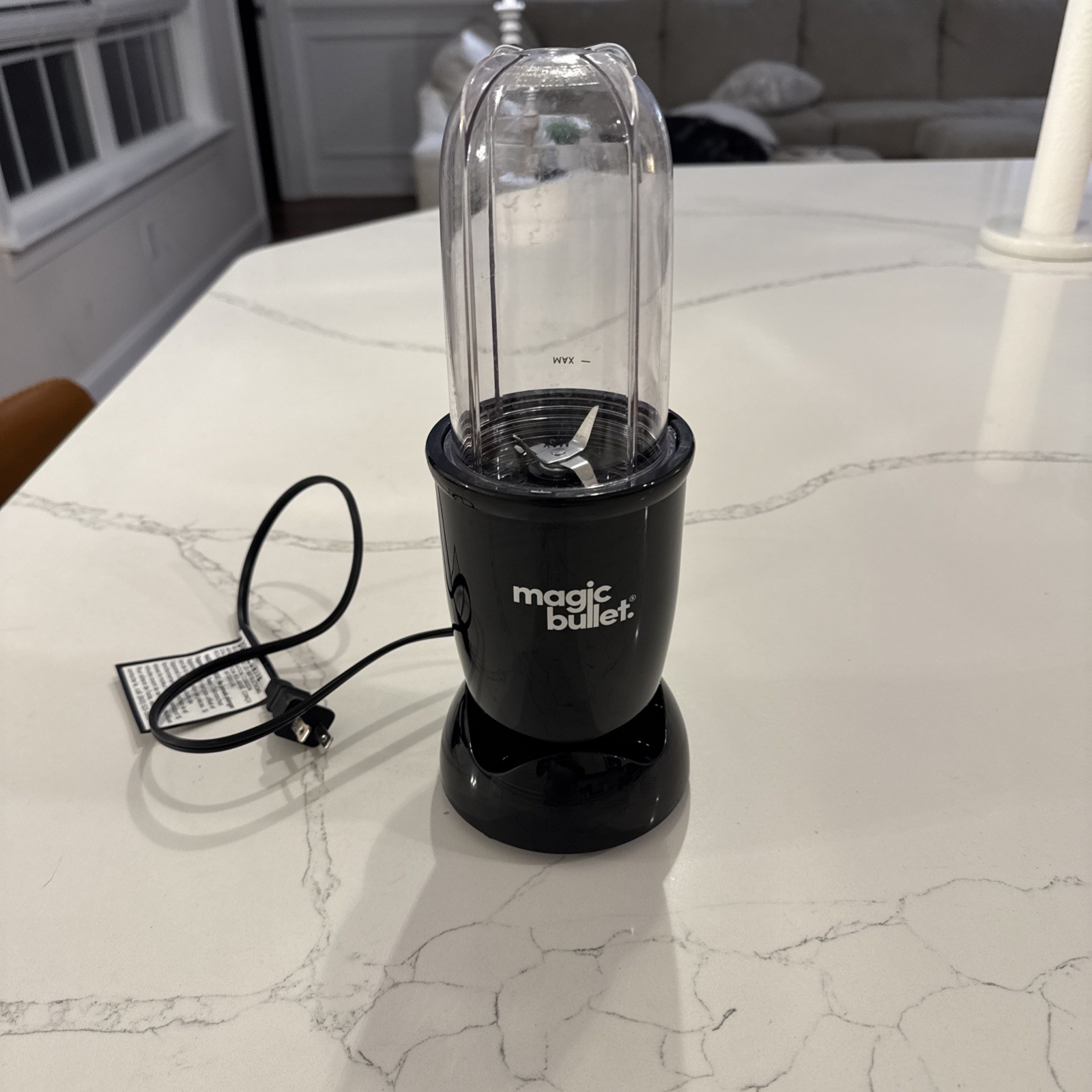 Magic Bullet 4PC Personal Blender Black MBR-0401WM tested working gallery