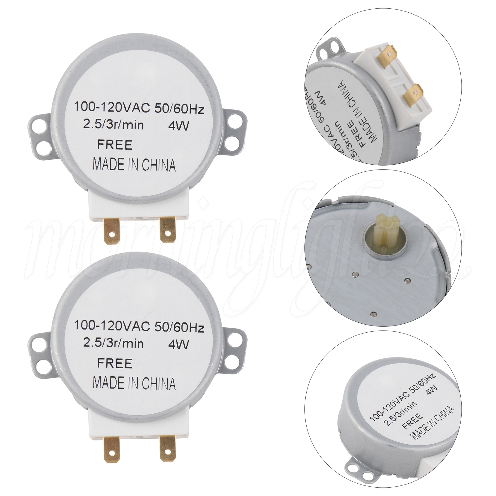 Microwave Oven Turntable Synchronous Motor 507962 100V-120V 50/60Hz 4W Set of 2 gallery