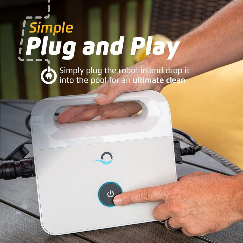 Nautilus CC Automatic Robotic Pool Vacuum Cleaner, Always Cleaning, Never Chargi gallery