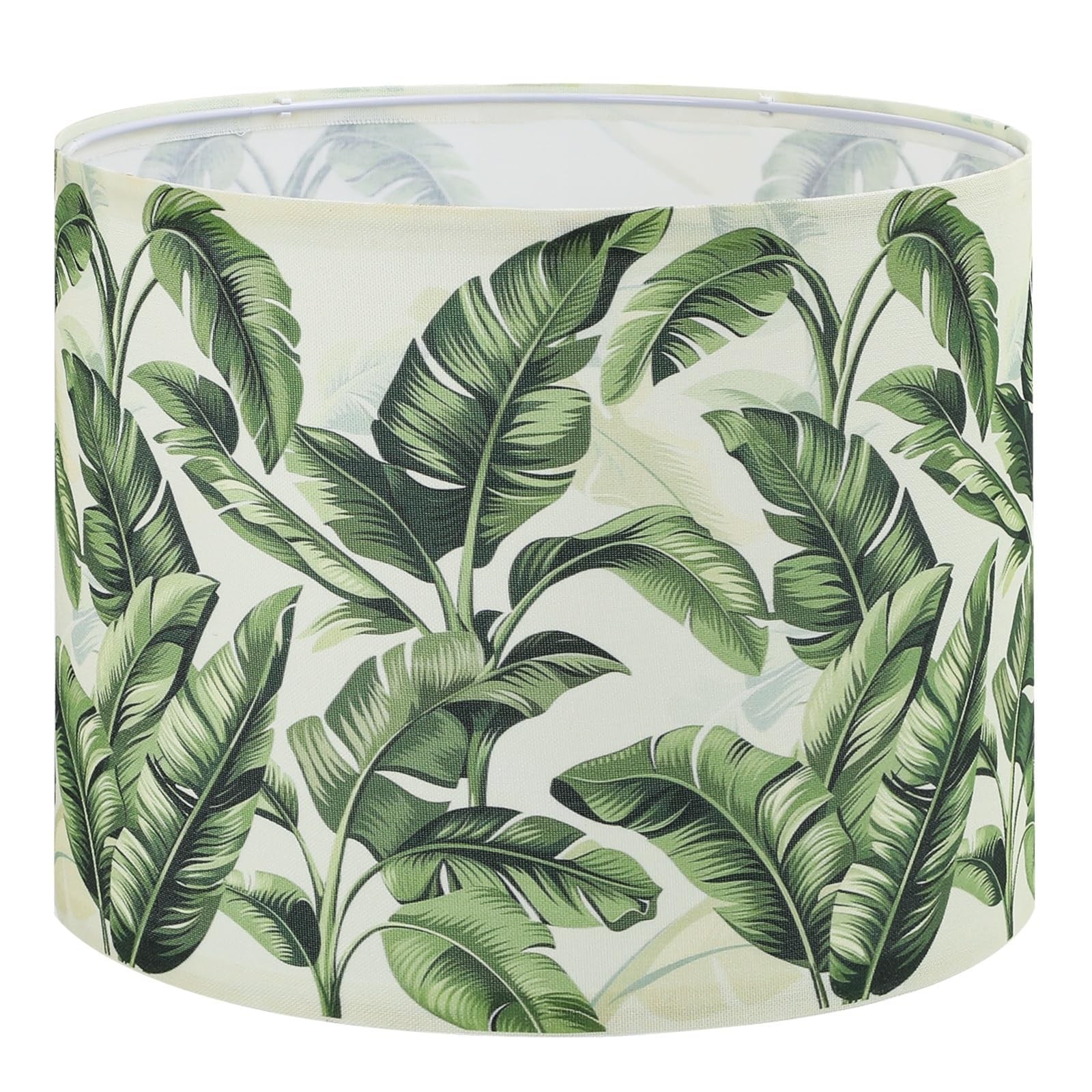 Lamp Shades For Table Lamps, HD Printing Green Leaf Lamp Shades, 13x13x10in D... gallery