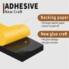 Thin Foam Tape Weather Stripping (.50) 1/2 Inch Wide x 1/16 1/2"x1/16"x33 FT gallery