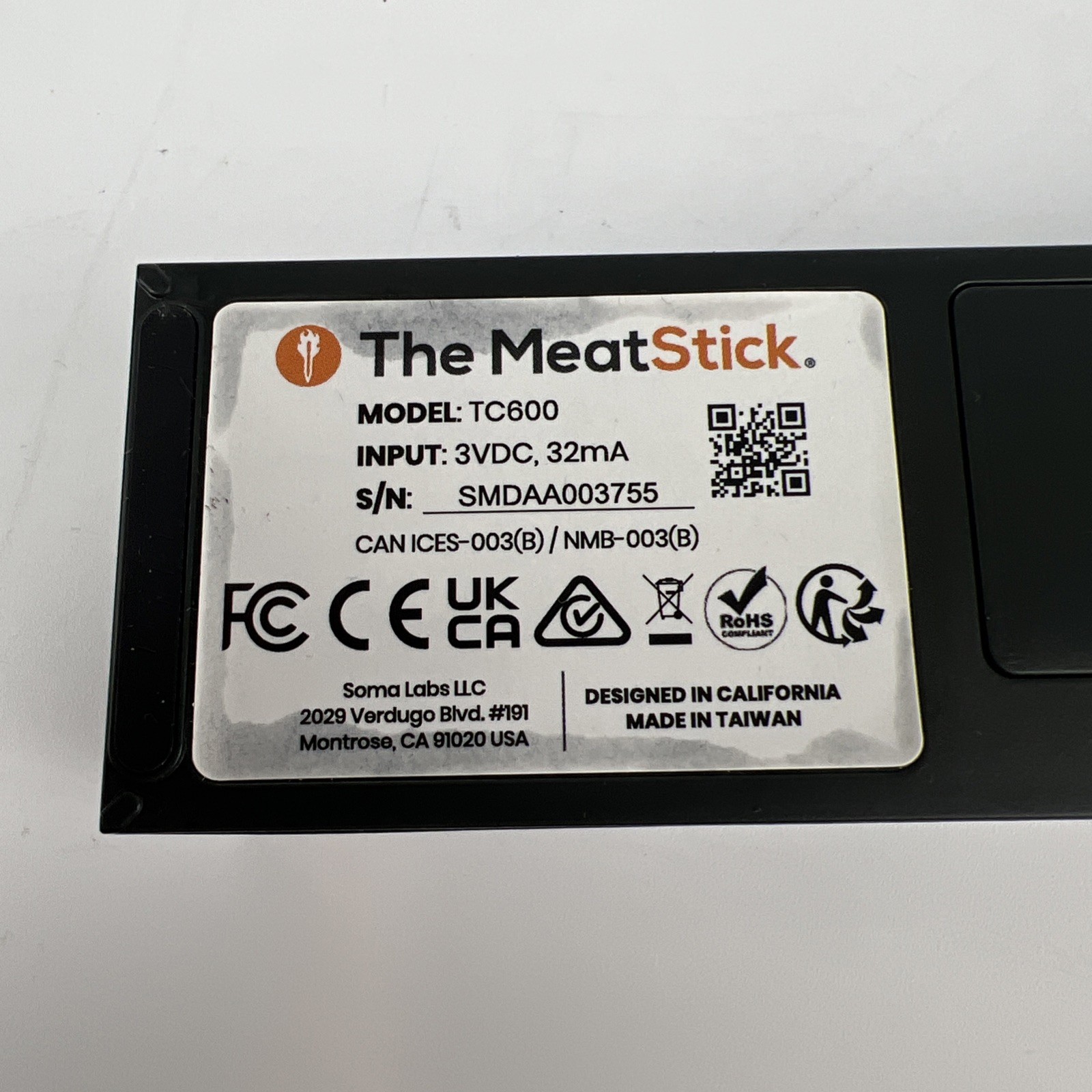 MeatStick Wireless Meat Thermometer Bluetooth BBQ Probe Charging Base gallery