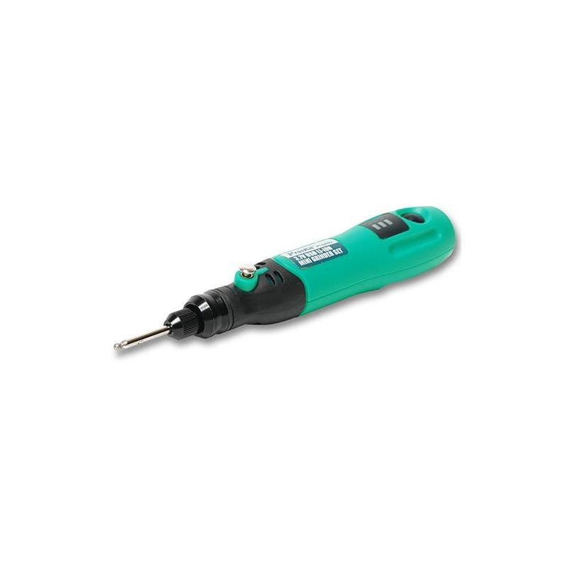Pro'sKit PT-5205U Mini Grinder Set, 3.7V, Cordless, USB Charger, Li-Ion gallery