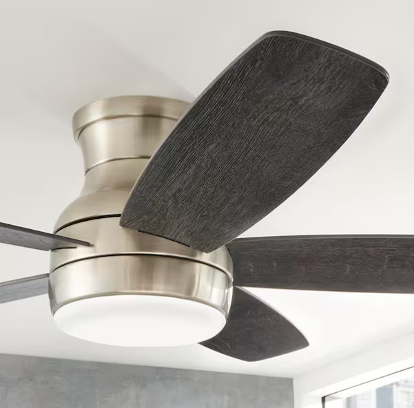 HDC Ashby Park 52" Brushed Nickel Ceiling Fan LED Color Change Remote gallery