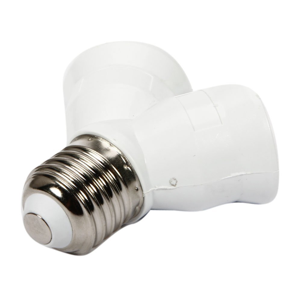 4 Pieces 2 in 1 Socket Splitter Adapter For E26/E27 Medium Socket gallery