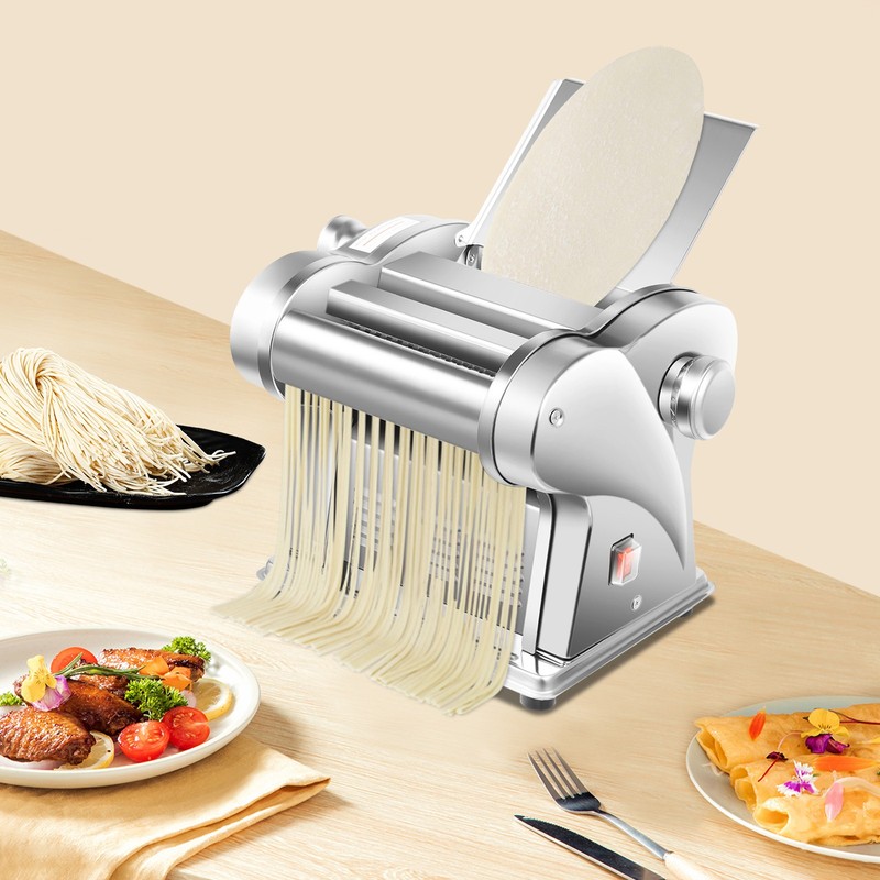 Commercial Electric Dough Roller Sheeter Noodle Pasta Maker Machine 110V 135W gallery