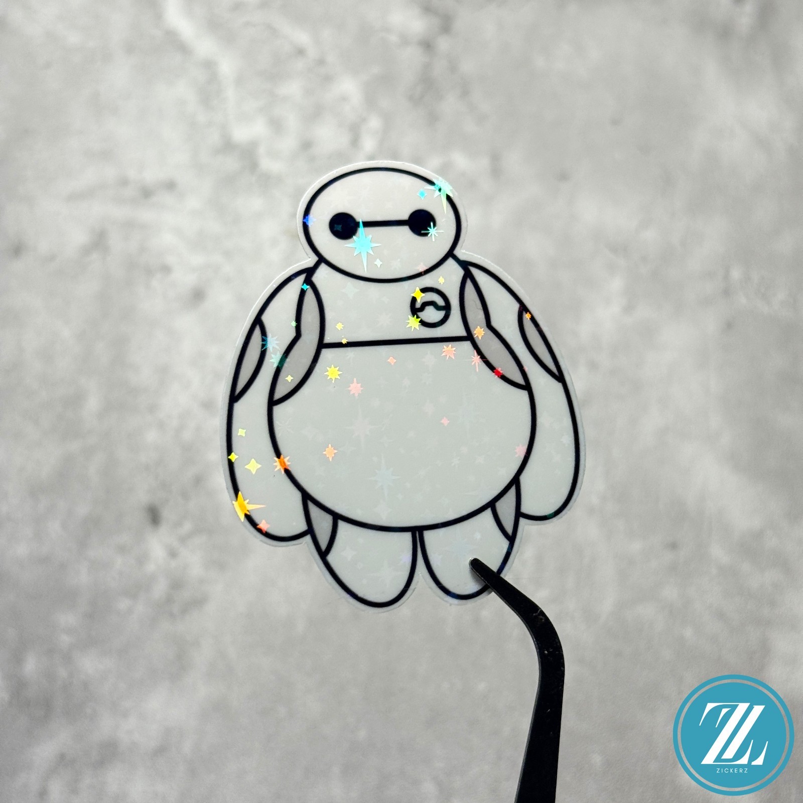 Baymax Vinyl-Coated Sticker | Handmade Big Hero 6 Decal gallery