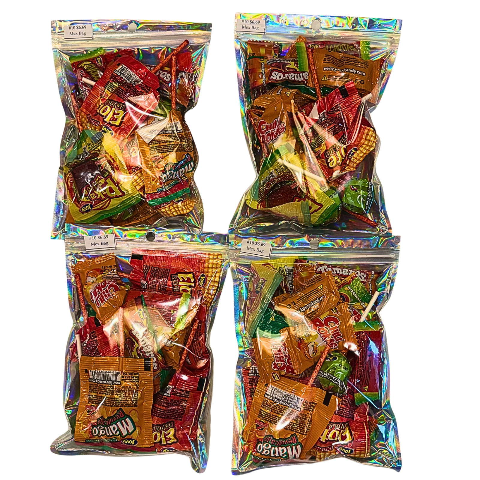 Mexican Candy Party Bags 4 Count Assorted Snack Mix Variety Pack gallery