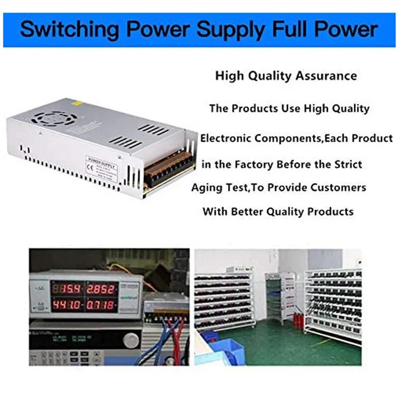 Switching Power Supply AC to DC 24V Converter Transformer Adapter For LED Strips gallery
